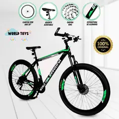 BEAUTIFUL - Bicicleta Aro 29 «AIR PUR» Edición Limitada Green