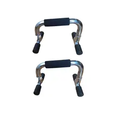 GENERICO - Push Up Bar Planchas Pectorales Cromado