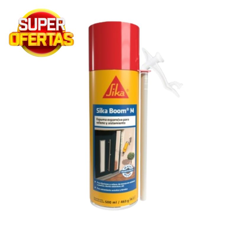 Espuma Expansiva para Relleno Boom M x 500 ml