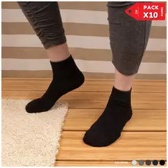 GENERICO - Medias Pack x 10 Pares Talla 35 - 42