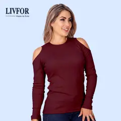 GENERICO - POLO HOMBROS DESCUBIERTOS - RIB GRUESO