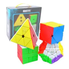 MOYU - Geekcuber Set De Cubos Meilong Mixto