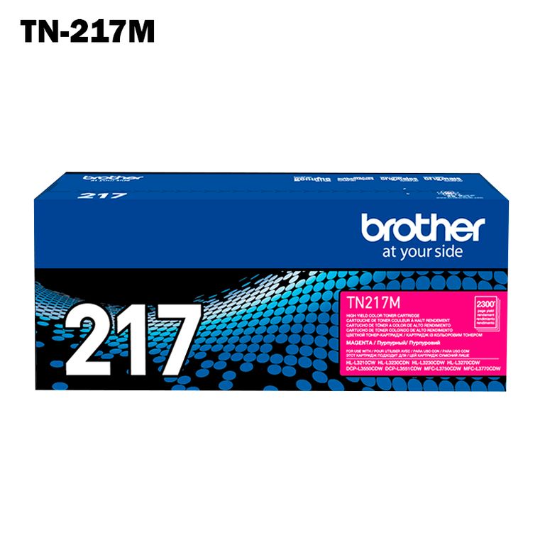 Toner TN-217 Magenta para DCP-L3551CDW HL-L3270CDW TN217M