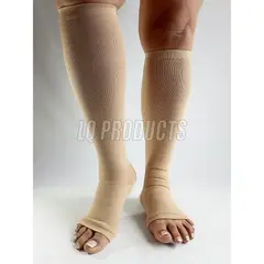 GENERICO - Medias De Compresión 15-20mmhg Entero Beige Anti varices