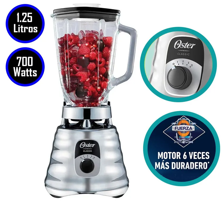 Licuadora clásica 3 velocidades BLST4655 700W - Croma