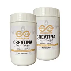 ALKALINE CARE - Creatina Micronizada con Aguaje Orgánico 300gr x 2