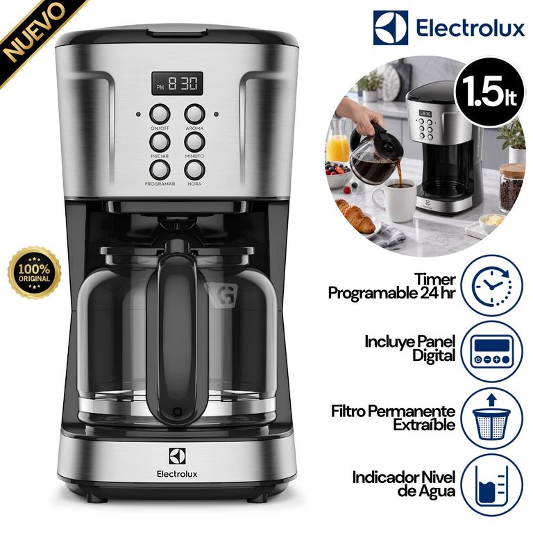 Cafetera Programable 1,5L Experience (ECM30)