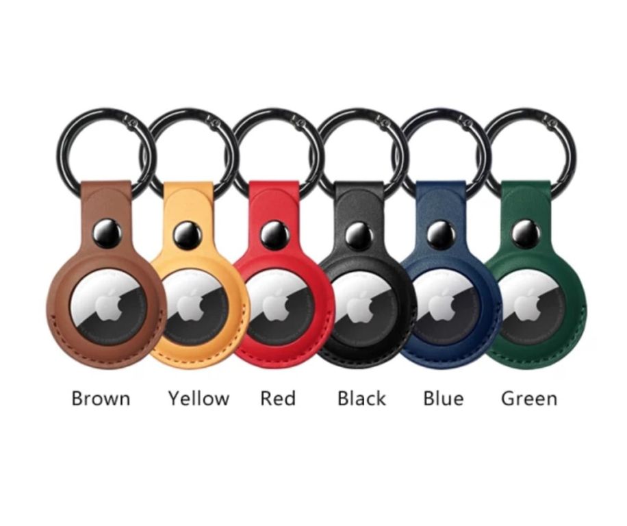 Funda para AirTag color NEGRO Pack x2