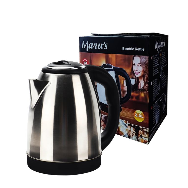 Hervidor Eléctrico 2 Litros 2000W Marus RSH-02 Acero