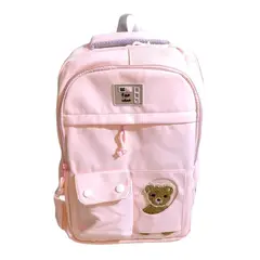 GENERICO - Mochila Kawaii porta laptop diseño Osito