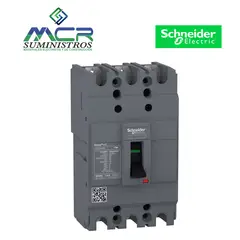 SCHNEIDER ELECTRIC - INTERRUPTOR AUTOMATICO TRIFASICO FIJO 20 AMPERIOS 25KA 240V Schneider
