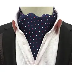 KAST PE - Bufanda Corbata Consi Azul Noche Hombre Elegante