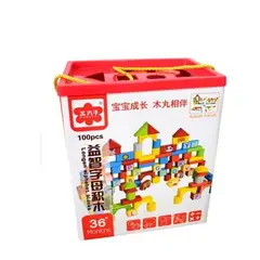 GENERICO - Juego didáctico bloques abc 100 piezas niños