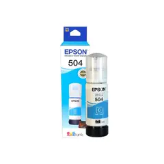 EPSON - Tinta 504 T504 original tinta tinta azul cian serie L