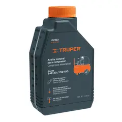 TRUPER - Aceite mineral para Compresora 1 litro,