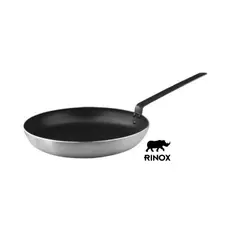 RINOX - Sartén con mango 24x6 cm aluminio antiadherente