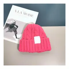 KAST PE - Beanie Kpop Rosado - Gorro Gorra Chullo de Dama