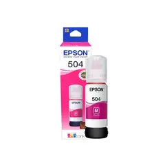 EPSON - Tinta 504 original tinta tinta ROJA MAGENTA serie L