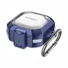 GENERICO - Case o Cover Transparente Para Samsung Buds Live - Azul