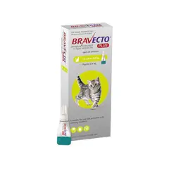 BRAVECTO - Pipeta Antipulgas para Gato Plus 1125mg 12-28kg