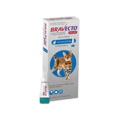 BRAVECTO - Pipeta Antipulgas para Gato Plus 250mg 29 a 625kg