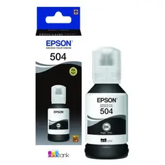 EPSON - 1K Tinta 504 original tinta tinta NEGRA BLACK serie L