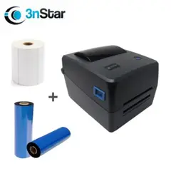 3NSTAR - Impresora LTT214 de Etiquetas Termicas 4'' 203 DPI USB