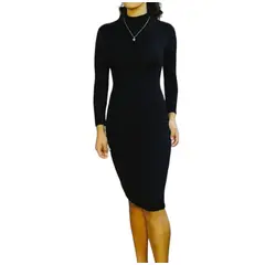 GENERICO - Vestido Mujer Chompero CAFARENA - Nathalie Love it - Negro