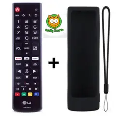 GENERICO - Control Remoto para Lg Smart tv Funda de SIlicona Color Negro