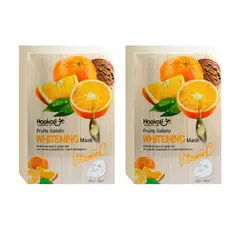 WOKALI - Mascara Facial Blanqueadora De Vitamina C 30mlx10 Piezas 2 Pack