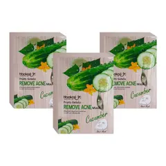 WOKALI - Mascara Facial Blanqueadora De Pepino 30mlx10 Piezas 3 Pack