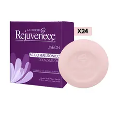 GENERICO - Jabón Rejuvenece Acido Hialuronico & Coenzima Q10 Aclara-t 80Gr 24 Uni