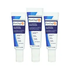PANOXYL - Crema Hidrante Oil Control Acné SPF30 AM 48Gr 3 Unidades