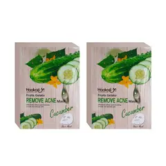 WOKALI - Mascara Facial Blanqueadora De Pepino 30mlx10 Piezas 2 Pack