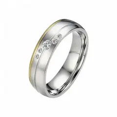 LUCYANA JOYAS Y ACCESORIOS - Aros y Alianzas Matrimonio Pareja MUJER Plateado - Joyas Lucyana