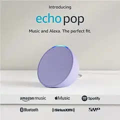 AMAZON - Echo Pop Parlante Alexa Lavanda