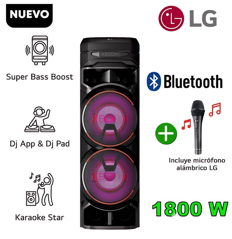 EQUIPO DE SONIDO BLUETHOOH XBOOM RNC9
