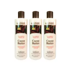GENERICO - Locion Corporal Cocoa Butter A-Marine 500ml 3 Unidades