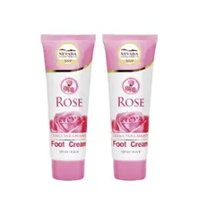 NEVADA NATURAL PRODUCTS - Crema Hidratante Para Pies De Rosas Nevada 120ml 2 Unidades