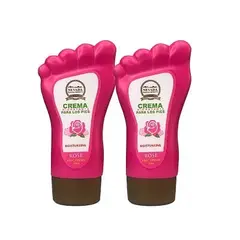 NEVADA NATURAL PRODUCTS - Crema Hidratante Para Los Pies Rosa Nevada 12ml 2 Unidades