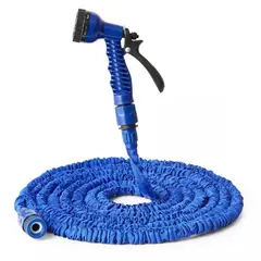 GENERICO - Manguera Retractil hasta 30m Expandible + 7 Modos de Chorros