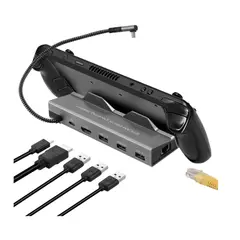 LISM - ESTACION DE CARGA 6 en 1 PARA ROG ALLY