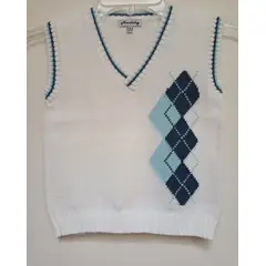 GENERICO - Pullover Chaleco Cocos Blanco Mandalay Knits