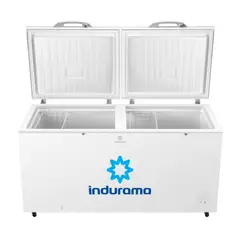INDURAMA - Congeladora Defrost 420L CI-420BL Blanco