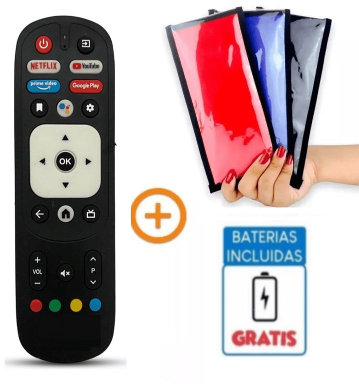 Control Remoto Para Tv Smart Jvc Modelo Rm-C3287 Funda