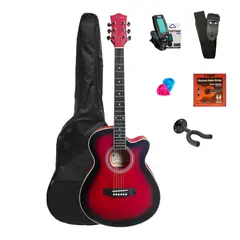 SMIGER - Pack de Guitarra Acustica GA-H4A-TAS