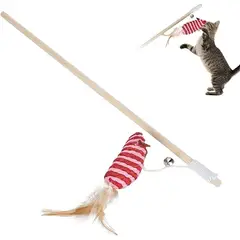 GENERICO - Varita con raton para gato