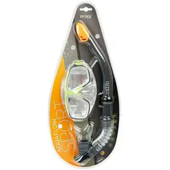 INTEX - Snorkel - Set de buceo Máscara y tubo - 8 años - 55949