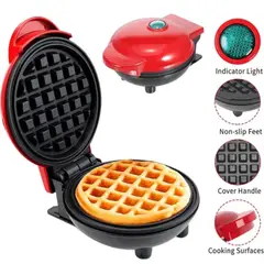 OEM - Mini Wafflera Eléctrica Antiadherente - Circular