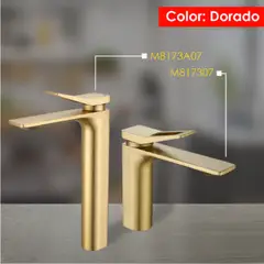 GENERICO - Mescladora para Baño en Bronce Dorado-Mate